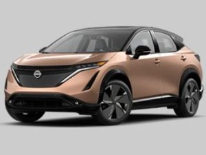 A photo of a 2023 Nissan Ariya near Indianapolis, Indiana