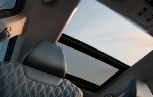 An interior photo of a 2025 Nissan Murano parked near Indianapolis, Indiana