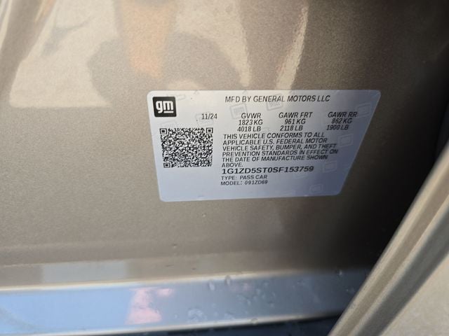 2025 Chevrolet Malibu LT 1LT