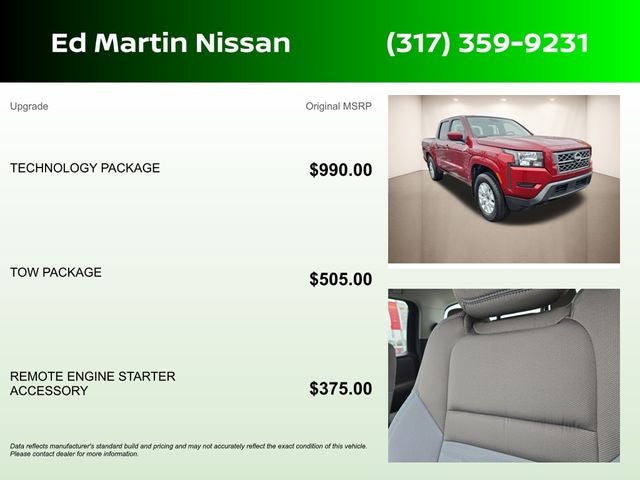 2023 Nissan Frontier SV