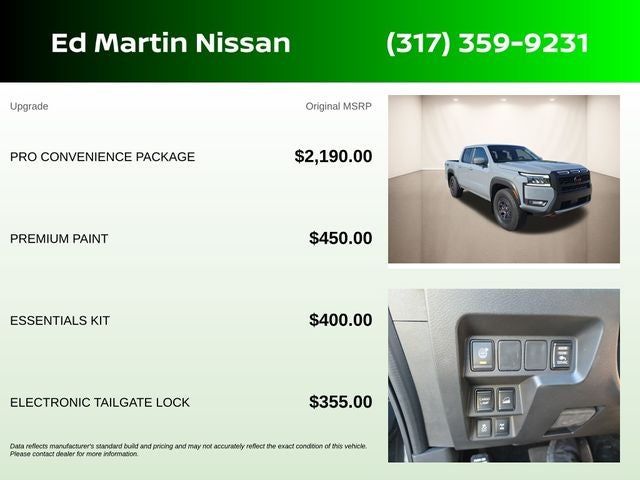 2025 Nissan Frontier PRO-4X