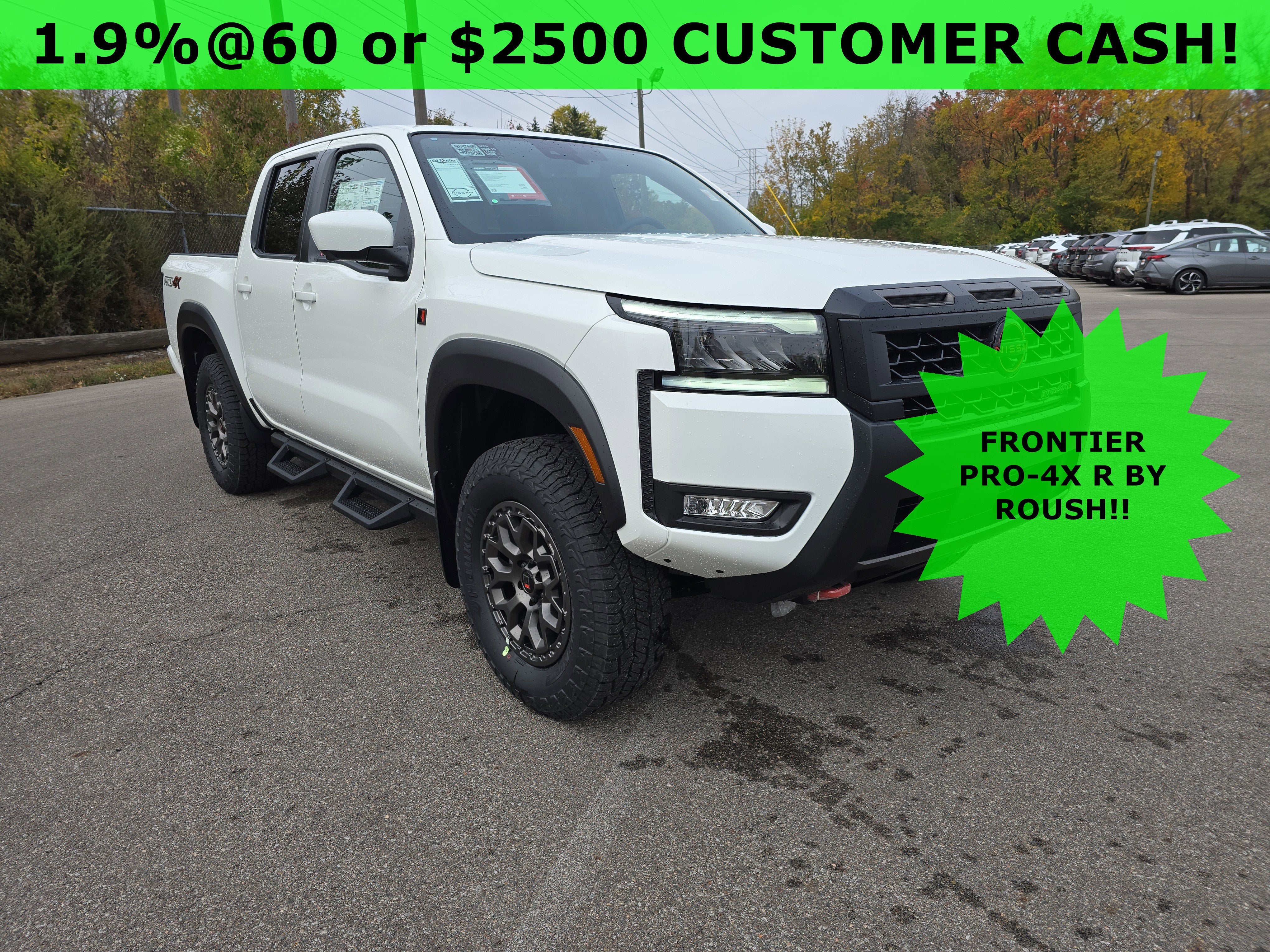 2026 Nissan Frontier PRO-4X with R Package