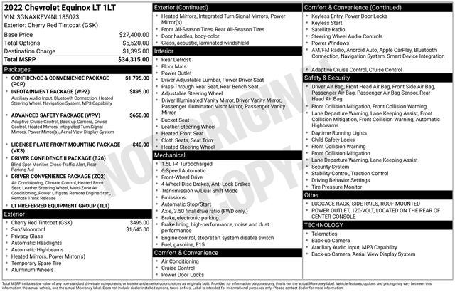 2022 Chevrolet Equinox LT