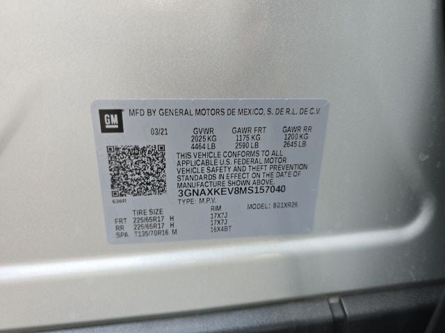 2021 Chevrolet Equinox LT