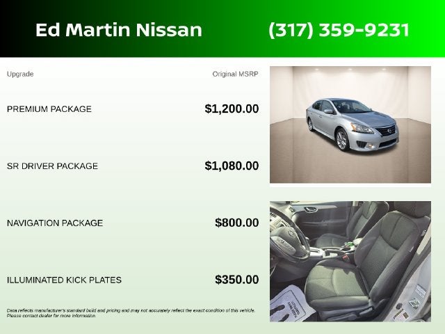 2014 Nissan Sentra SR PREMIUM