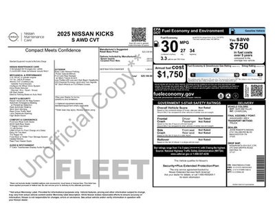 2025 Nissan Kicks S