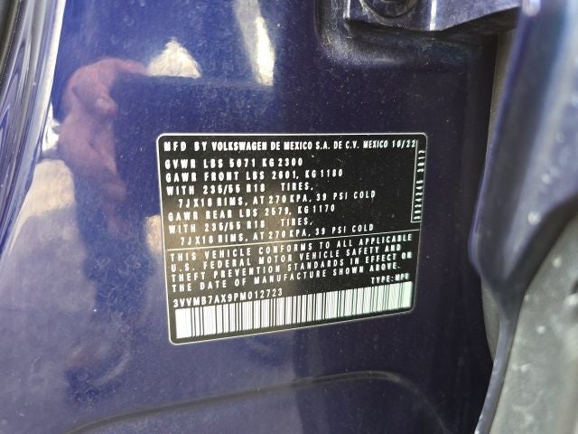 2023 Volkswagen Tiguan 2.0T SE