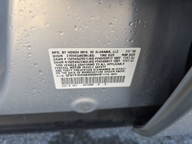 2011 Honda Pilot EX-L