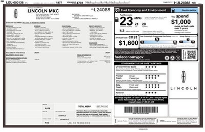 2017 Lincoln MKC Select