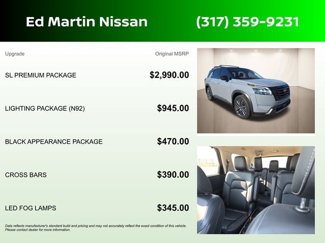 2023 Nissan Pathfinder SL PREMIUM