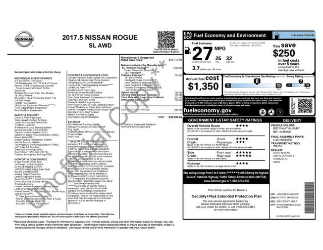 2017 Nissan Rogue SL