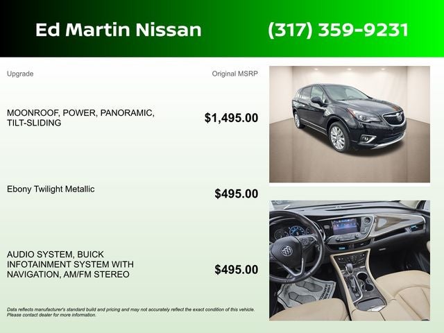 2020 Buick Envision Premium I