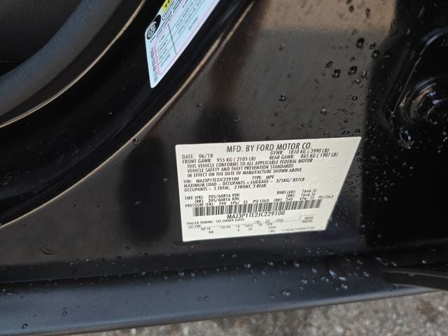 2018 Ford EcoSport SE