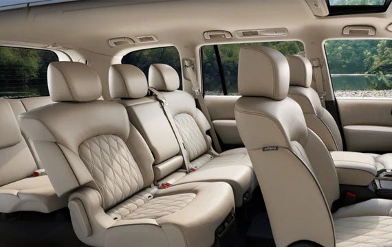 2023 Nissan Armada showing 8 seats | Ed Martin Nissan in Indianapolis IN